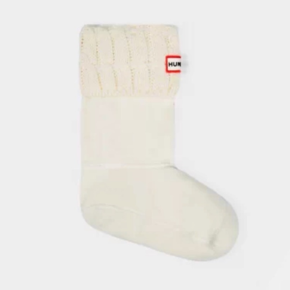 NWT Hunter Original Cable Knit Cuff Short Boot Socks - Picture 6 of 7